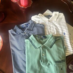 3 Polo by Ralph Lauren short sleeve shirts. Size Medium